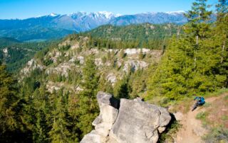 mountain biker leavenworth