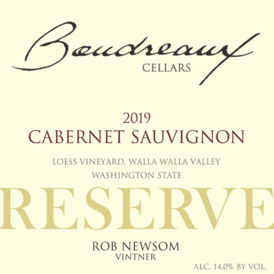 2019 Reserve Cabernet Sauvignon Loess Vineyard