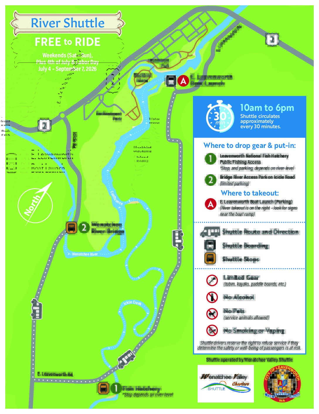 River Shuttle Map_2026
